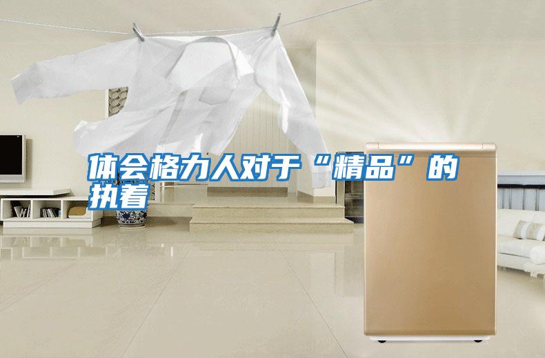 體會格力人對于“精品”的執著