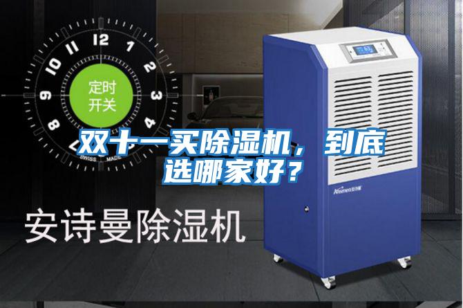 雙十一買除濕機，到底選哪家好？