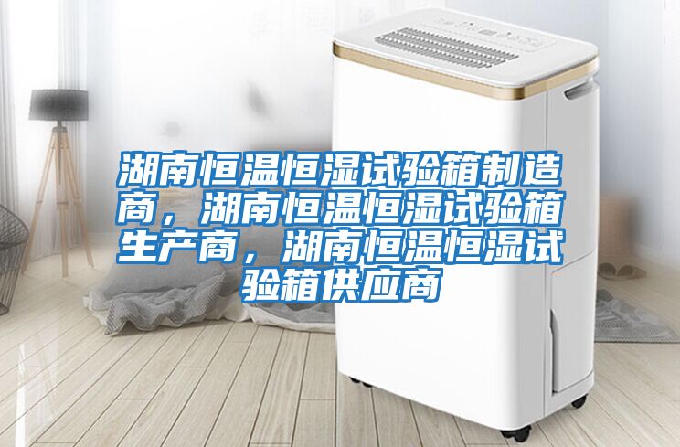 湖南恒溫恒濕試驗箱制造商，湖南恒溫恒濕試驗箱生產(chǎn)商，湖南恒溫恒濕試驗箱供應商